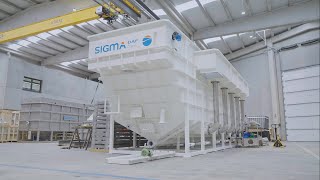 Design and manufacturing of dissolved air flotation DAF systems  SIGMADAF Clarifiers [upl. by Alrats]