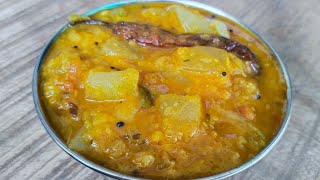 ఎంతో రుచికరమైన సొరకాయ పప్పు Sorakaya Pappu Recipe In Telugu bottle gourd dal Recipe [upl. by Malin]