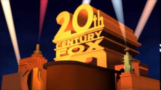 20th Century Fox Logo 1956 Colour CinemaScope 55 RARE Remade [upl. by Skippy99]