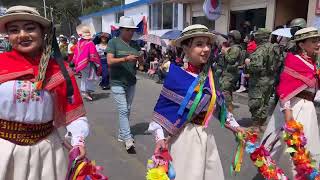 Desfile de carnaval de guaranda 2024 [upl. by Xonel]