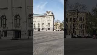 Walk in Riga centre Latvian National Museum of Art [upl. by Abby]