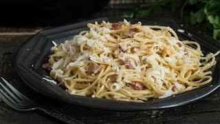 Spaghetti Carbonara Recipe [upl. by Mariejeanne]