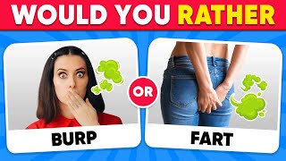 Would You Rather EMBARRASSING Situations Edition 😨😳 Quiz Kingdom [upl. by Dickie]