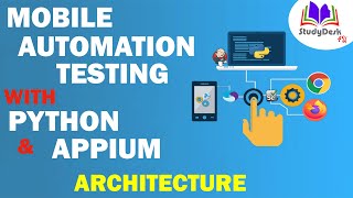 Appium Architecture  Mobile Automation Testing With Appium And Python  StudyDesk4U [upl. by Nert]