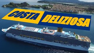 costa deliziosa  cruise journey  luxurious cruise  Italy cruise port [upl. by Ainnat]