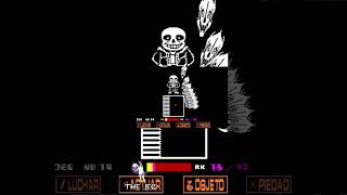 El Último Ataque De Sans Ruta Genocida Undertale The Jeg undertale undertaleau [upl. by Auqinet864]