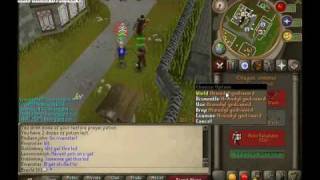 brecht181 Runescape PvP pk vid 1 30m lootpart2 Ags pking [upl. by Haduhey]