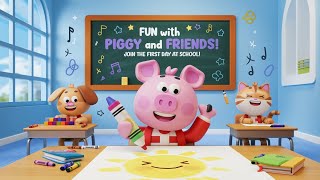 Piggys First Day Learn Play and Make New Friends 🐷 3D Animation [upl. by Eggett814]