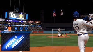 Shohei Ohtani Perfect Perfect Leadoff Homerun  MLB The Show 24 Online Rated [upl. by Islek225]