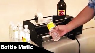 Digital printing press machine dispenser Bottle Matic II 16 [upl. by Econah104]