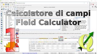 QGIS Calcolatore di campi Field calculator part 1 [upl. by Xanthe984]