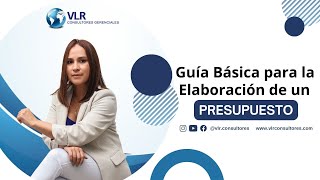 Guía Básica para la Elaboración de un Presupuesto  Webinar 01 Noviembre 2023 [upl. by Scammon]