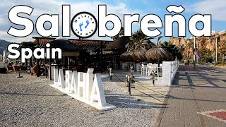 🇪🇦 Salobreña Costa Tropical Granada Virtual Tour Walk Andalucia Spain [upl. by Luapnoj]