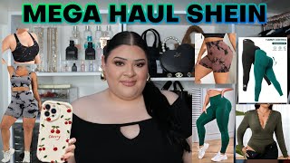 MEGA HAUL de SHEIN ROPA PLUS SIZE PARA EL GIMNASIO  MALLAS QUE NO SE TRANSPARENTAN VIERNESDEMODA [upl. by Sion438]