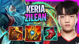 LEARN HOW TO PLAY ZILEAN SUPPORT LIKE A PRO T1 Keria Plays Zilean Support vs Rakan Season 2023 [upl. by Amatruda366]