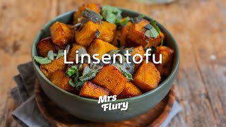 Linsen Tofu  schnelles Rezept mit 4 Zutaten [upl. by Anileda249]