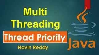 105 Java Tutorial  Multithreading  Thread Priority [upl. by Methuselah104]