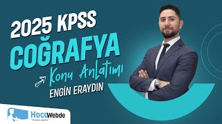 35 KPSS 2025 COĞRAFYA ENGİN ERAYDIN TÜRKİYENİN BEŞERİ COĞRAFYASI  1 [upl. by Kirstyn]