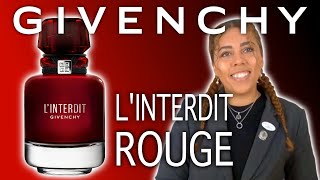 Givenchy LInterdit Eau de Parfum Rouge review  SCENTSTORE [upl. by Margalo]