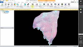 NDVI Calculation using Erdas imagine 2014 [upl. by Eslek]