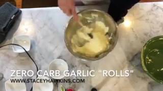 Zero Carb Paleo Garlic Rolls [upl. by Marchese]