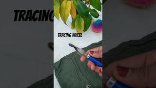 Stitching tricing wheel youtubeshorts sweingtips sweinghacks ytchannel sewingtipsandtechniques [upl. by Lander]