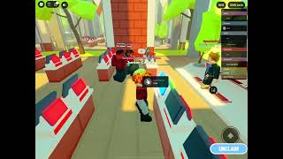 I got promoted to cashier in restaurant Roleplay training Roblox [upl. by Hsu]