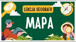 Mapa  definicja skala rodzaje  lekcja geografii dla klasy piątej [upl. by Oswell]