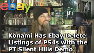 Konami Has Ebay Delete Listings of PS4s with the PT Silent Hills Demo [upl. by Anaujd]