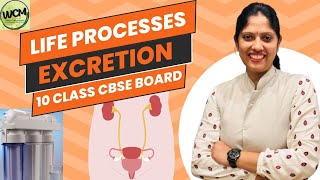 Life Processes Excretion  10th CBSE Board  White Collar Mentor [upl. by Anceline]