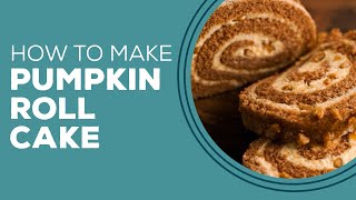 Blast from the Past Pumpkin Roll Cake Recipe  Thanksgiving Pumpkin Dessert Ideas [upl. by Letnohc]