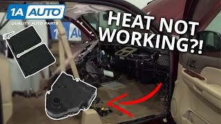 Heat Not Working in Your Car or Truck How to Decide if a Blend Door or Actuator is The Problem [upl. by Eseryt]