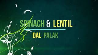 Spinach Dal Recipe [upl. by Nwahser]