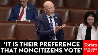 Theyre Giving Up The Game Chip Roy Blasts Dems For Opposition To Bill To Block Noncitizen Voting [upl. by Fania53]