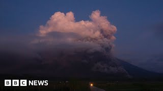 Indonesia on high alert as Mount Semeru volcano erupts  BBC News [upl. by Lomax625]