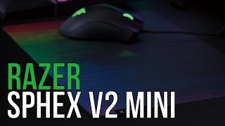 超薄型の高性能ゲーミングマウスパッド Sphex V2 Miniをレビュー。  Razer Sphex V2 Mini [upl. by Airod]