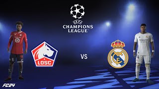 LOSC Lille vs Real Madrid  UEFA Champions League 2425  Full Match [upl. by Weinreb]