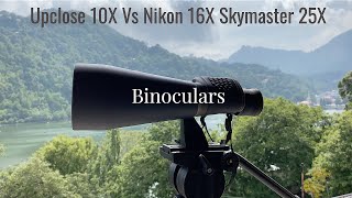 Celestron Uplose 10X50 Vs Nikkon 16X50 Vs Skymaster 25X70 Binoculars  Which one is the BEST [upl. by Fondea850]