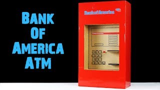 Bank of America ATM  Withdraw and Deposit Money Machine [upl. by Raskin]