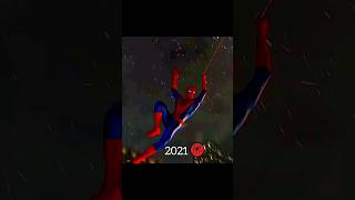 Superhero evolution 1978 to 2021 marvel shortsfeed shorts shortsindia youtubeshorts [upl. by Fanchet604]