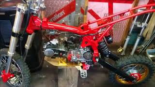 pitbike build 7 [upl. by Faust359]