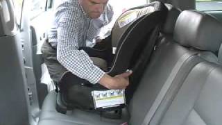 Car Seat Installation Evenflo Titan 5 Front Facing [upl. by Anelyak390]