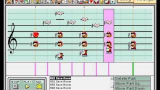 Resident Evil Save Room Medley on Mario Paint Composer [upl. by Tricia]