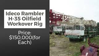 Ideco Rambler H35 Oilfield Workover Rig in Good Condition  Canada [upl. by Bates]