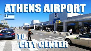 Athens Airport To City Center And Piraeus Port Metro Bus And Taxi Options Explained [upl. by Ahsinyt504]