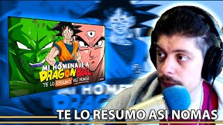 Reacciono a quotEL Homenaje A AKIRA TORIYAMAquot de TE LO RESUMO ASÍ NOMÁS 🍿👨🏻‍🚀 [upl. by Tucker]