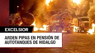 Explotan pipas de combustible en gasera de Tlahuelilpan Hidalgo [upl. by Machute]