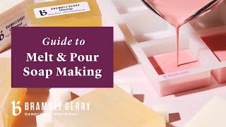 How To Make Melt amp Pour Soap At Home  Step By Step Guide  BrambleBerrycom [upl. by Atinrev]