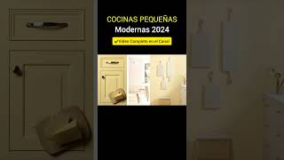 Cocinas Pequeñas Modernas 2024 [upl. by Euqimod]