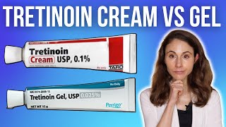 TRETINOIN CREAM VS GEL 🤔 Dermatologist DrDrayzday [upl. by Davey54]